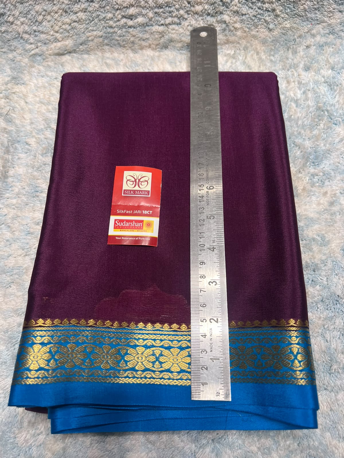 Pure Mysore Silk Saree ( 60 Grams )