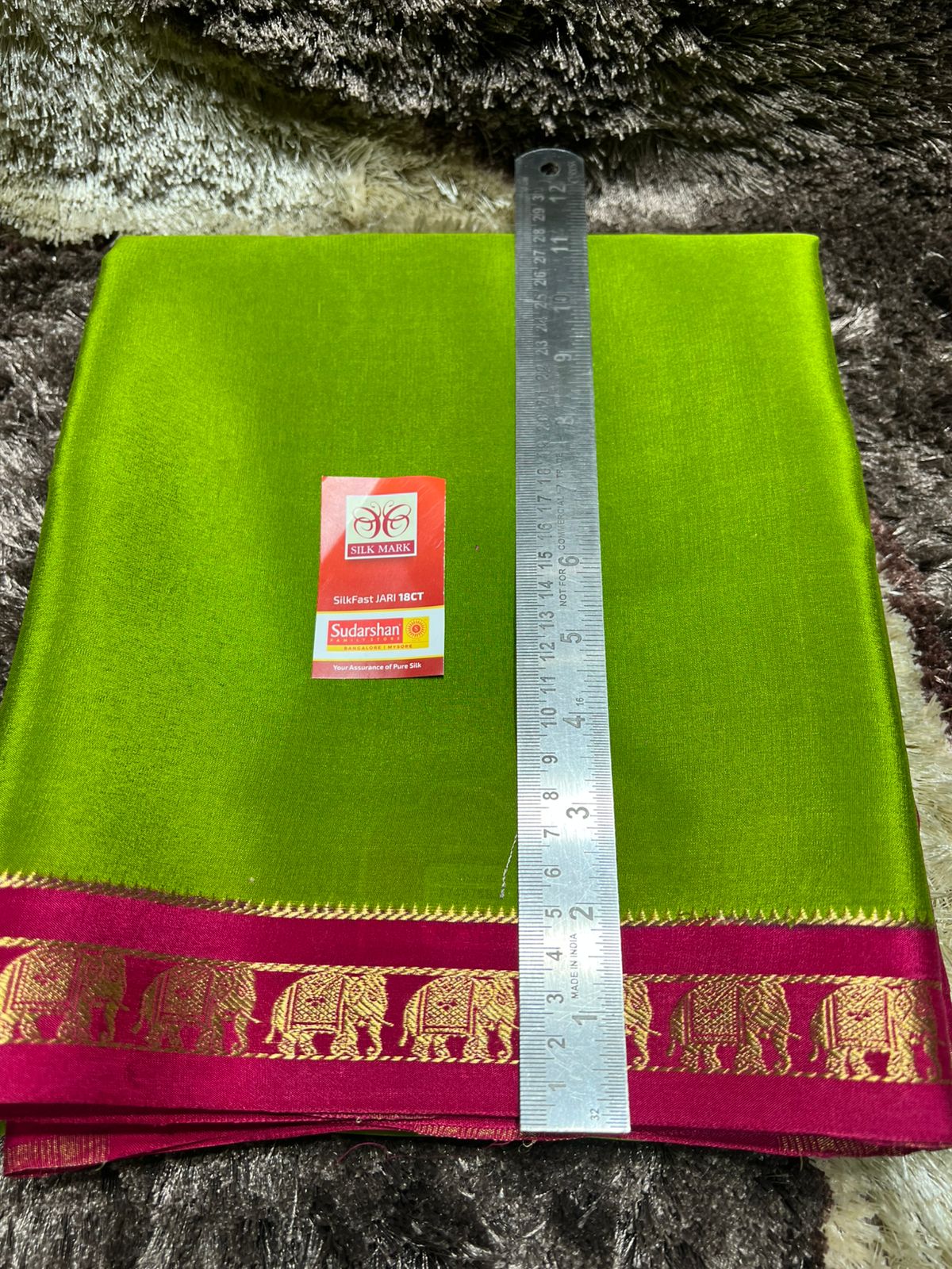 Pure Mysore Silk Saree.