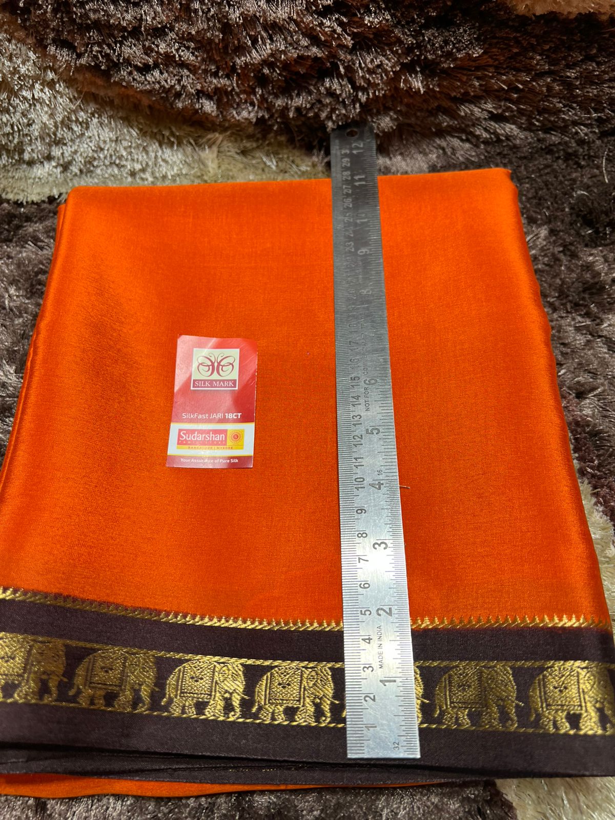 Pure Mysore Silk Saree.