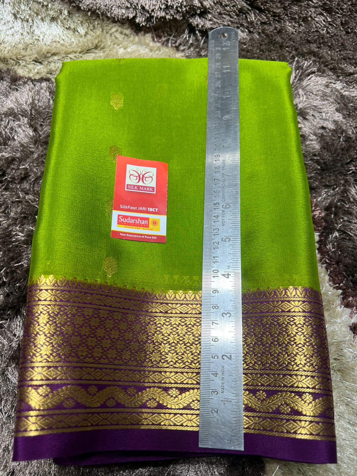 Pure Mysore Silk Saree ( 60 Grams )