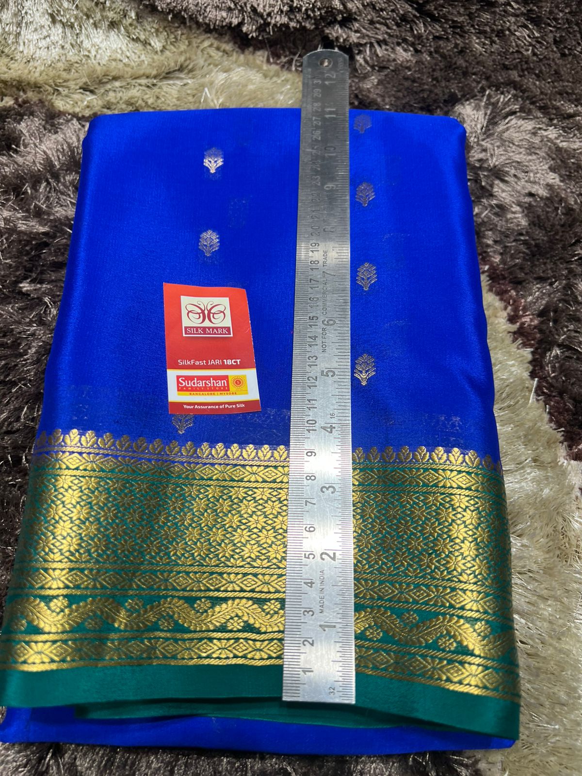 Pure Mysore Silk Saree ( 60 Grams )