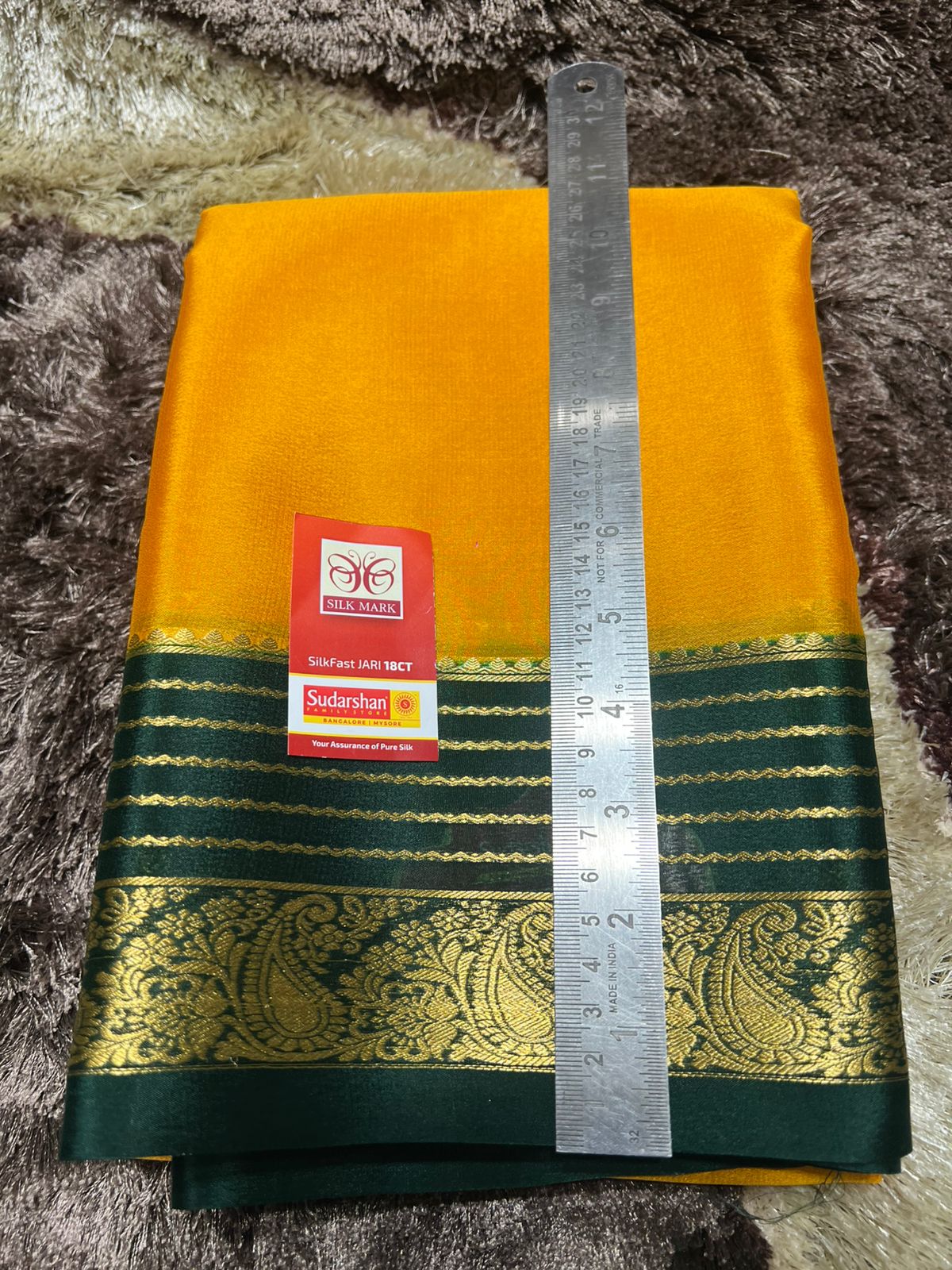 Pure Mysore Silk Saree ( 60 Grams )