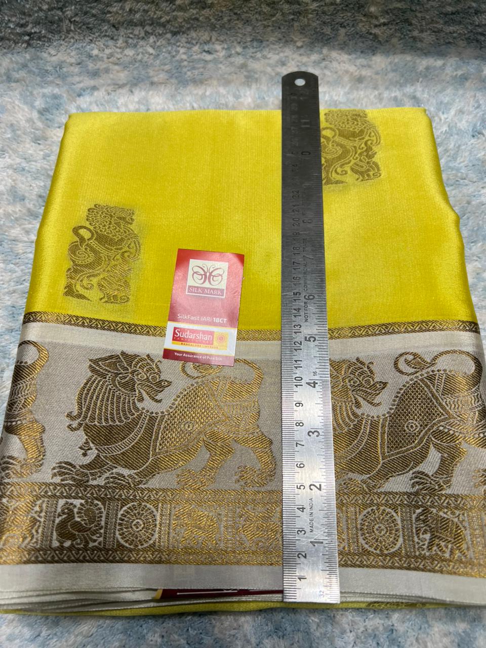 Pure Mysore Silk Saree.