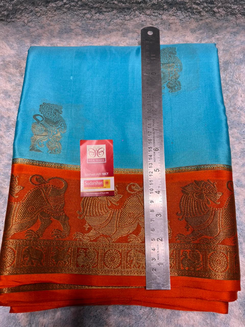 Pure Mysore Silk Saree.
