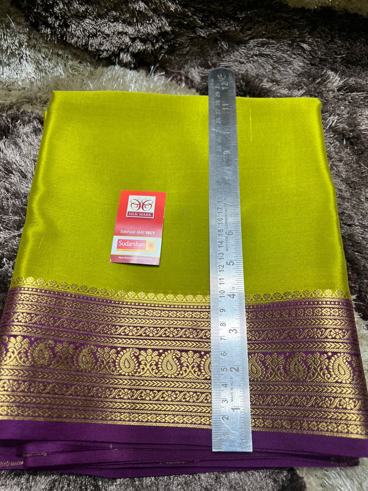 Pure Mysore Silk Saree.