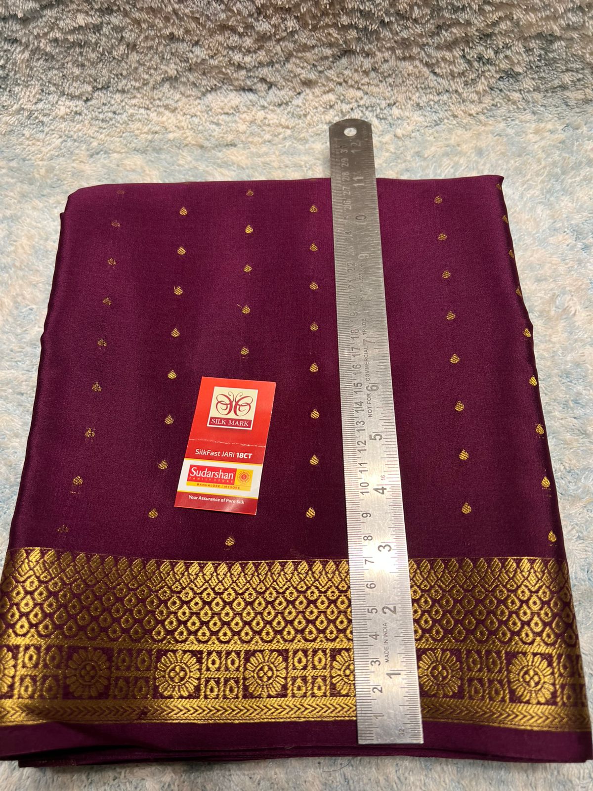 Pure Mysore Silk Saree.