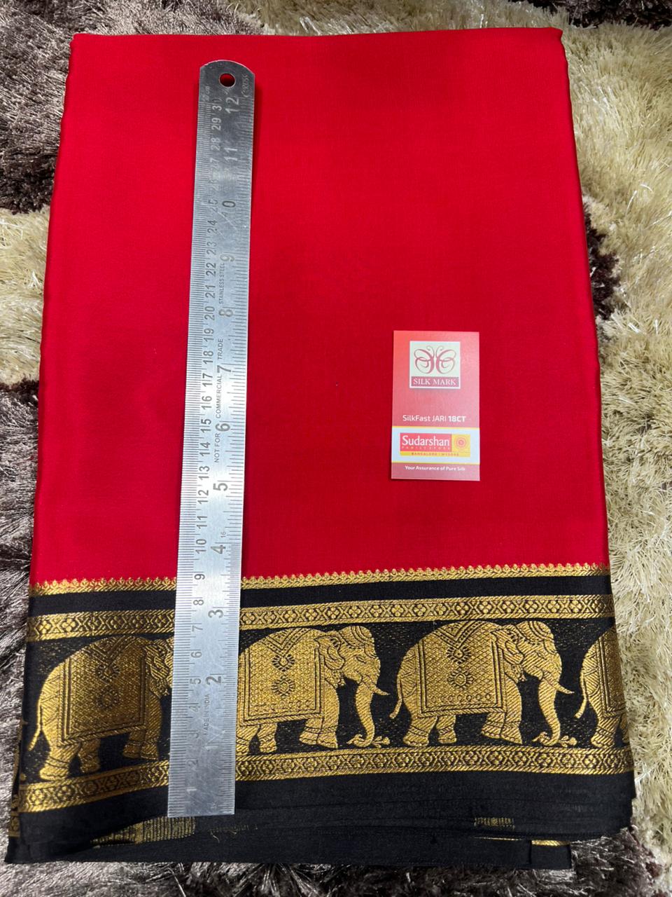 Pure Mysore Silk Saree.