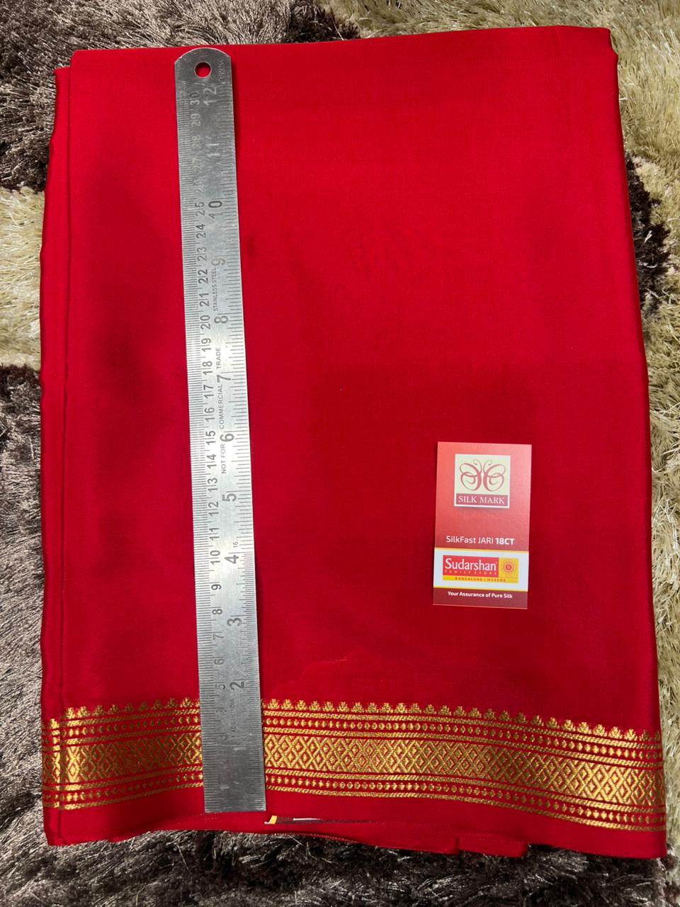 Pure Mysore Silk Saree.
