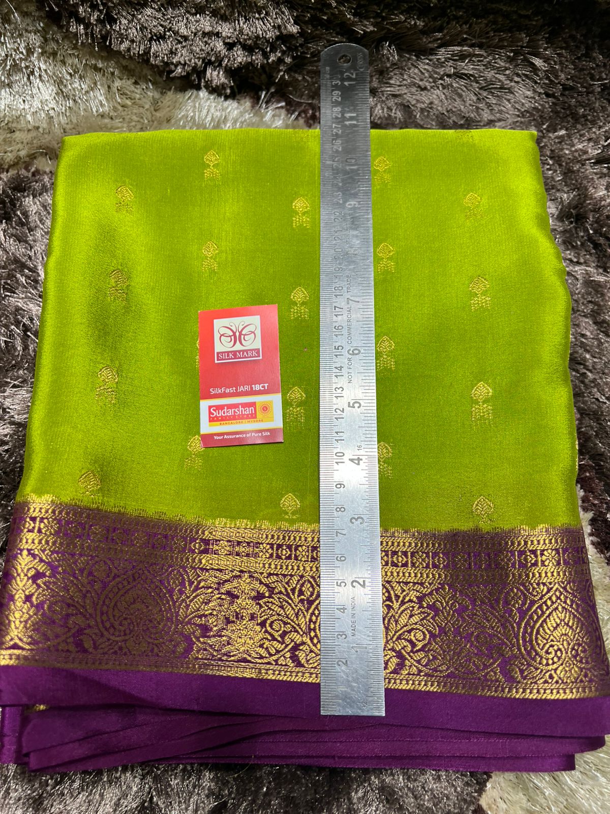 Pure Mysore Silk Saree.