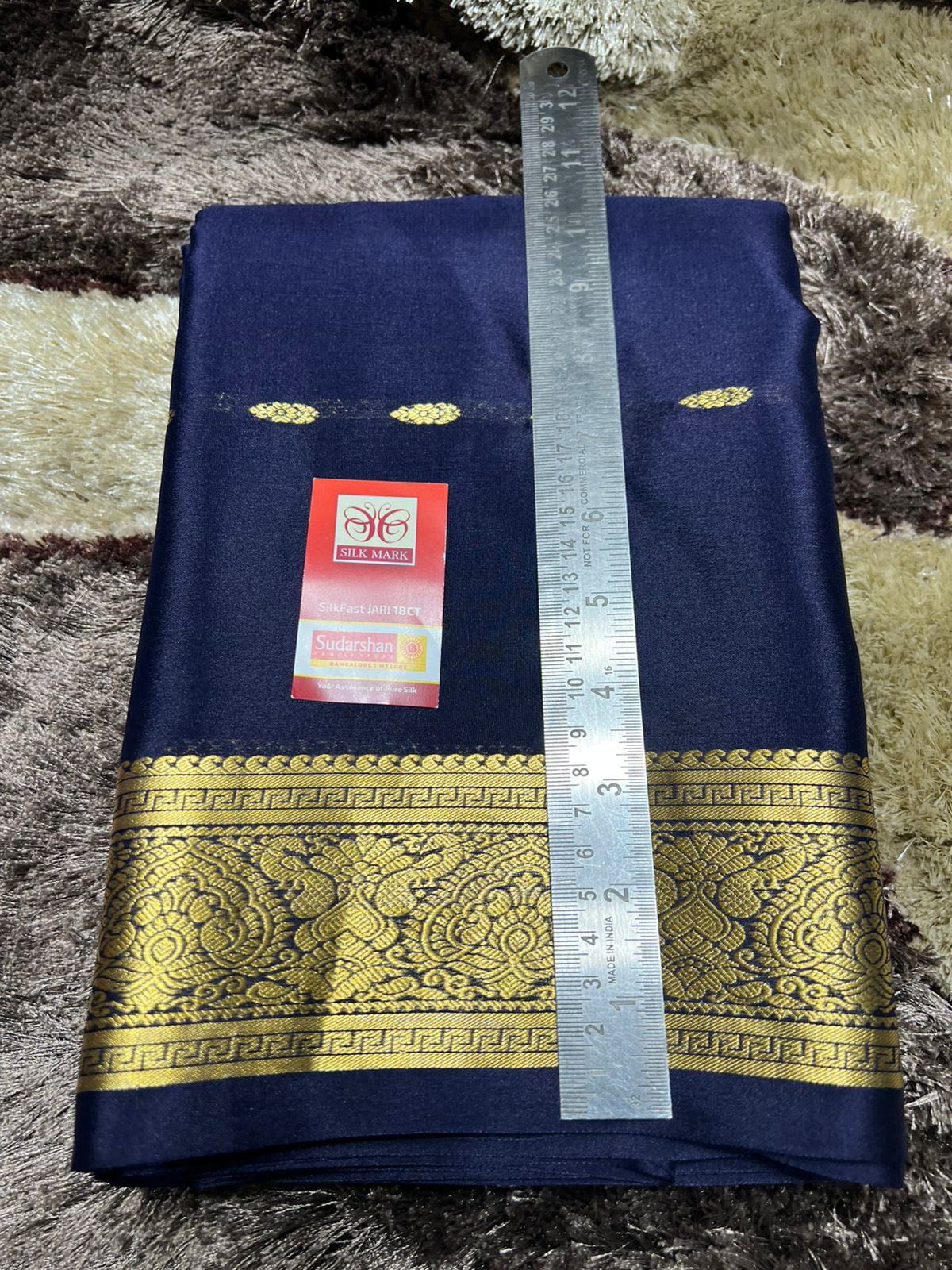 Pure Mysore Silk Saree ( 60 Grams )
