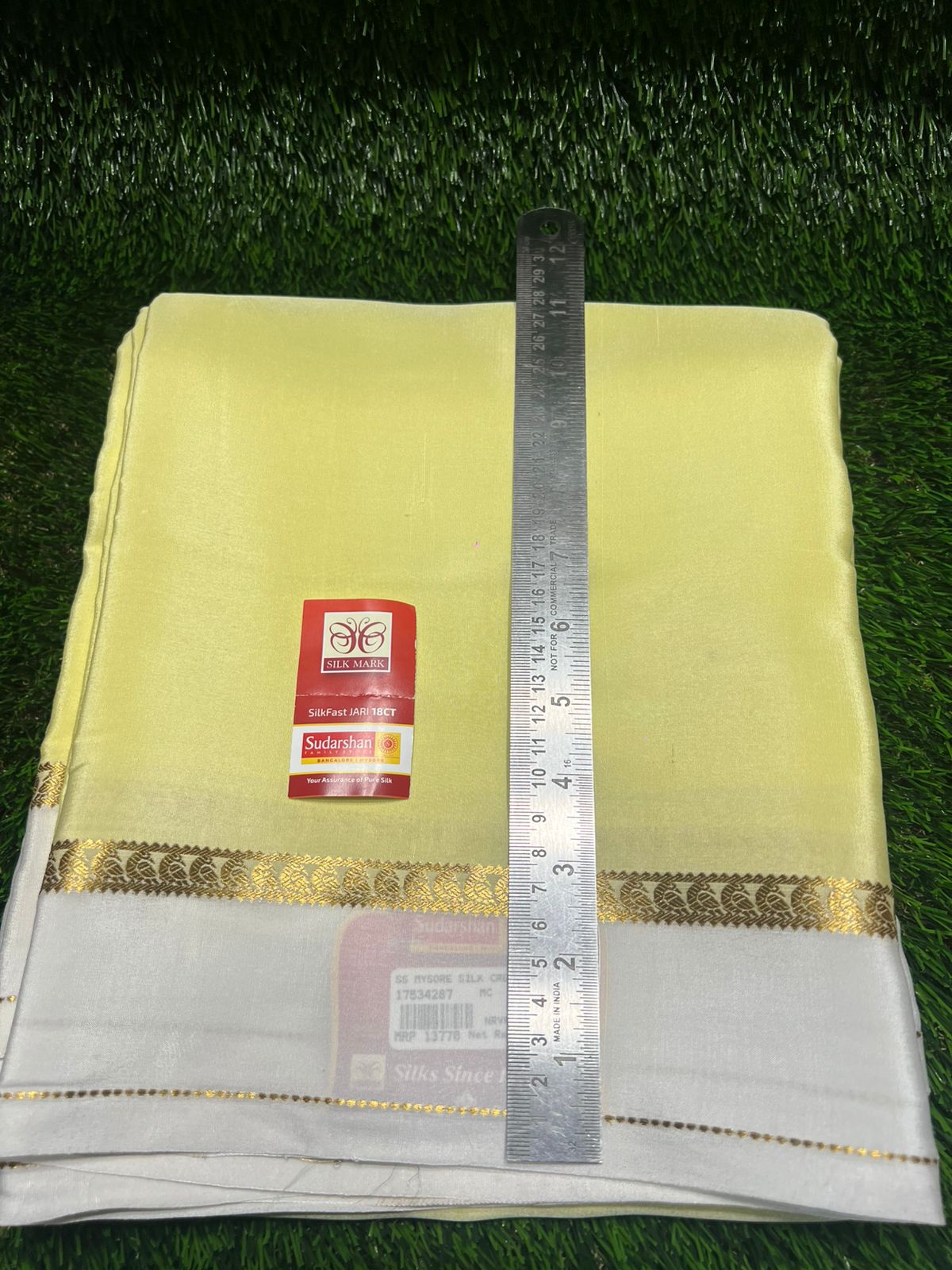 Pure Mysore Silk Saree.