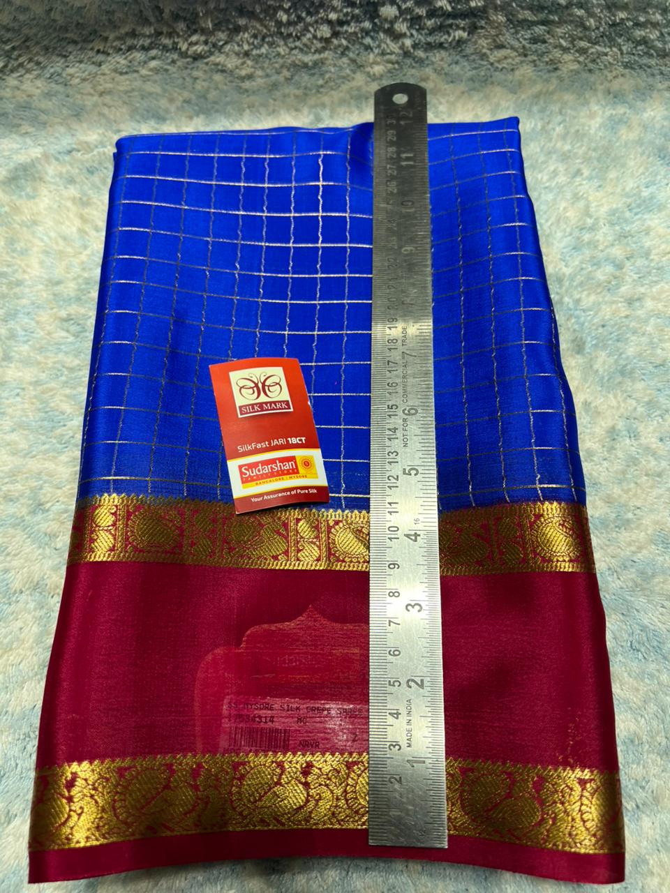 Pure Mysore Silk Saree ( 60 Grams )