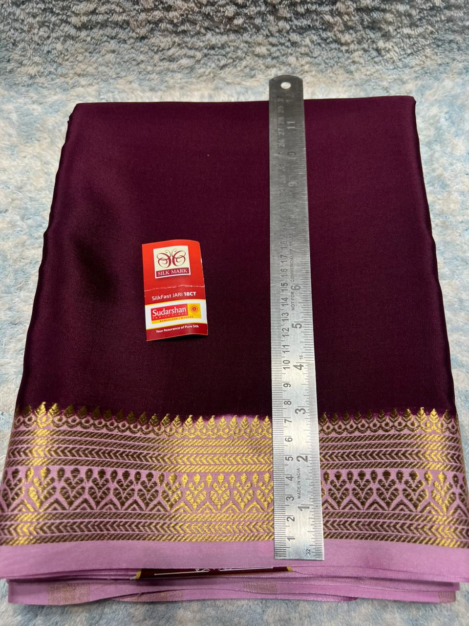 Pure Mysore Silk Saree.
