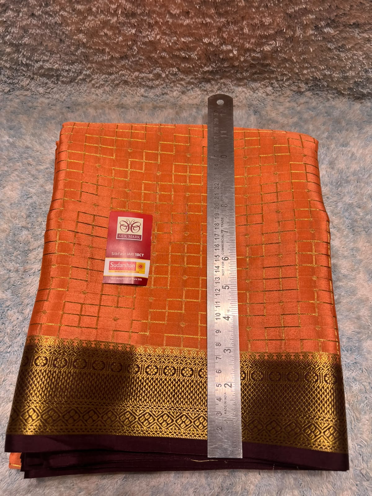 Pure Mysore Silk Saree.