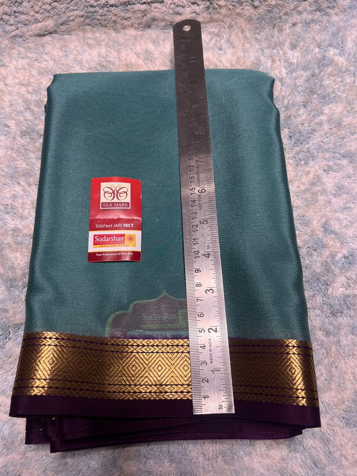 Pure Mysore Silk Saree ( 60 Grams )