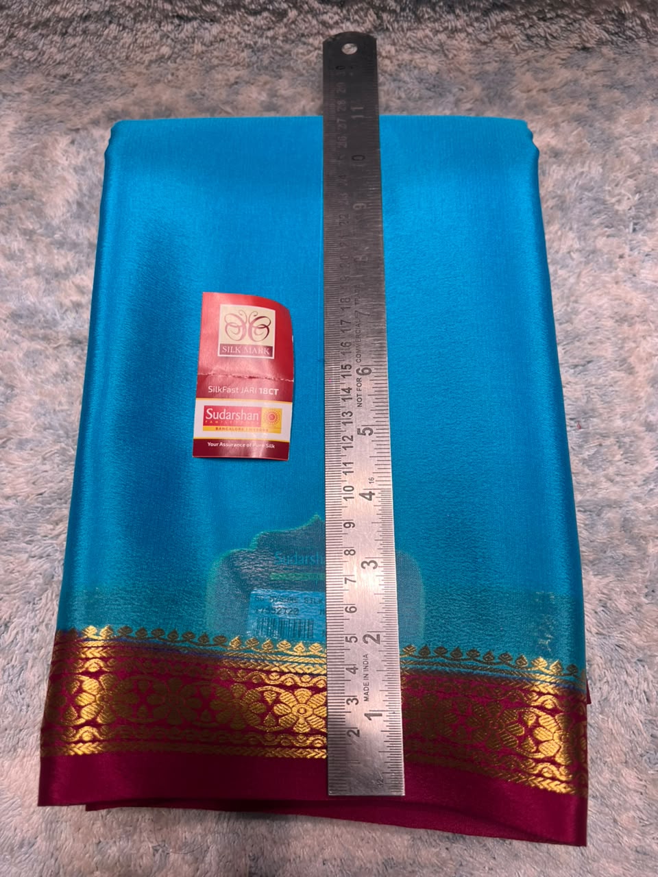 Pure Mysore Silk Saree ( 60 Grams )