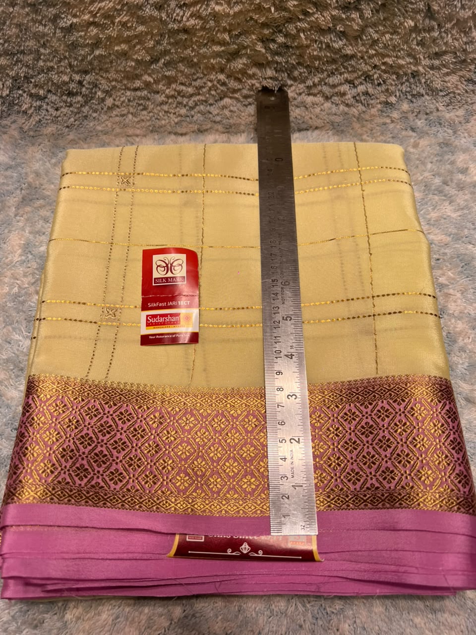 Pure Mysore Silk Saree.