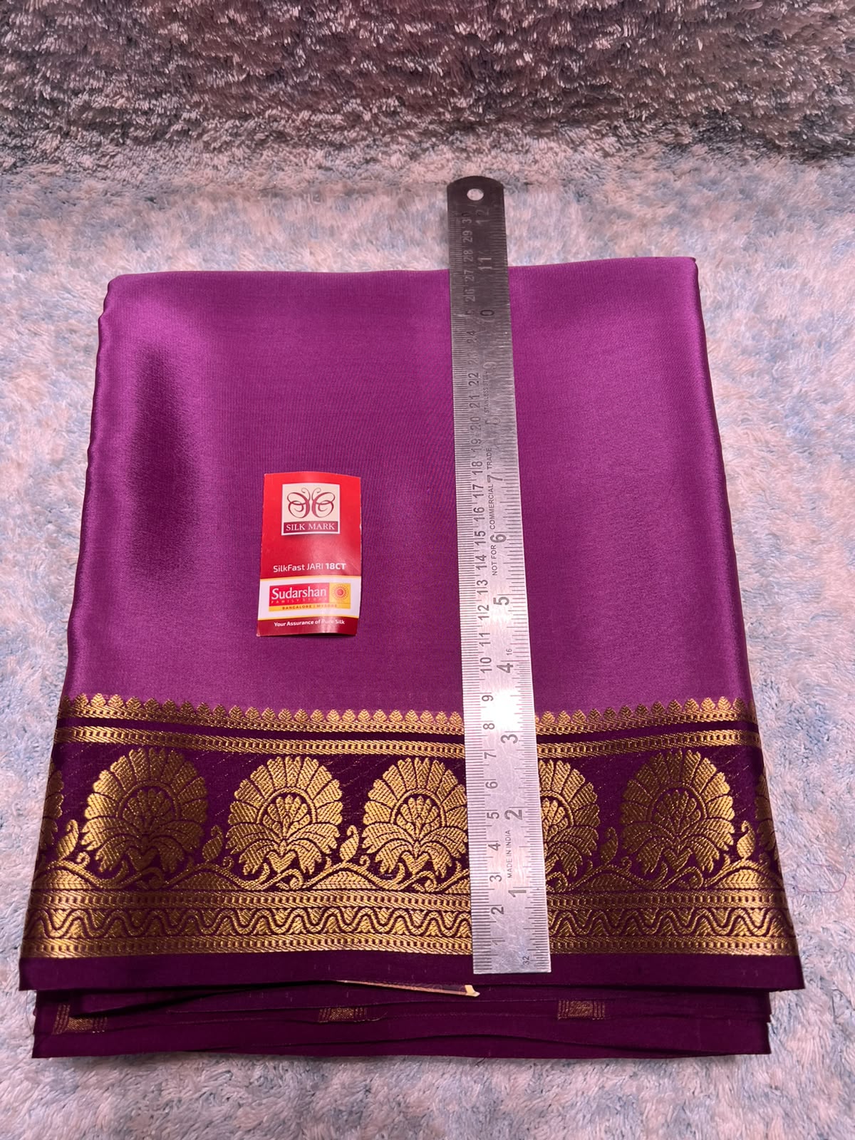 Pure Mysore Silk Saree.