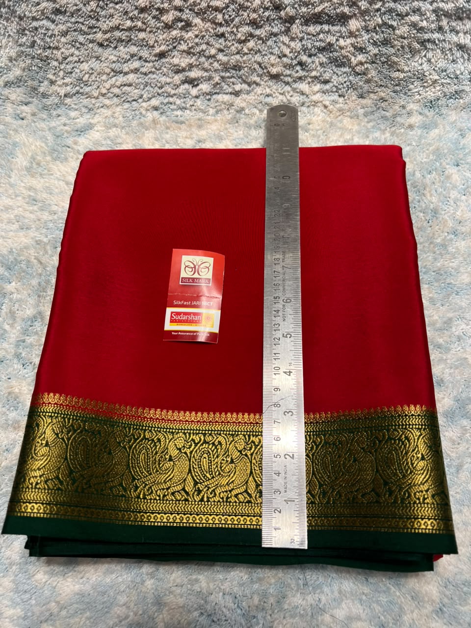Pure Mysore Silk Saree.