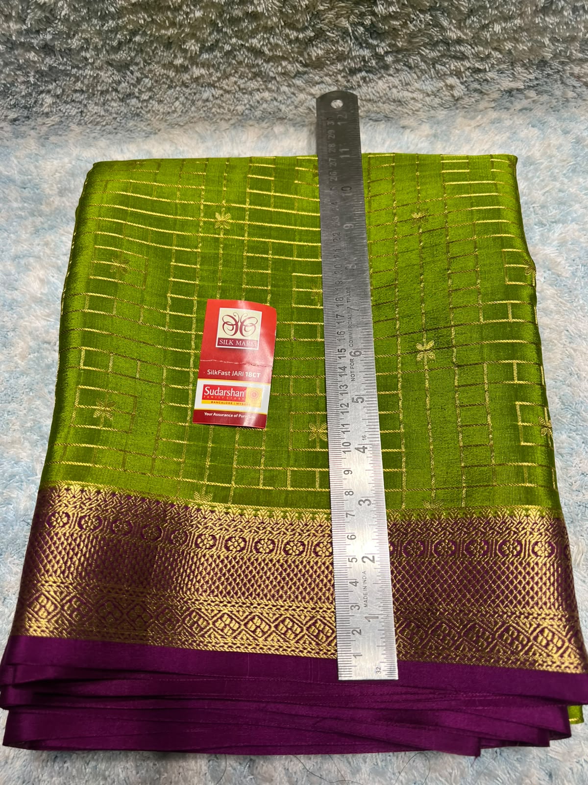 Pure Mysore Silk Saree.