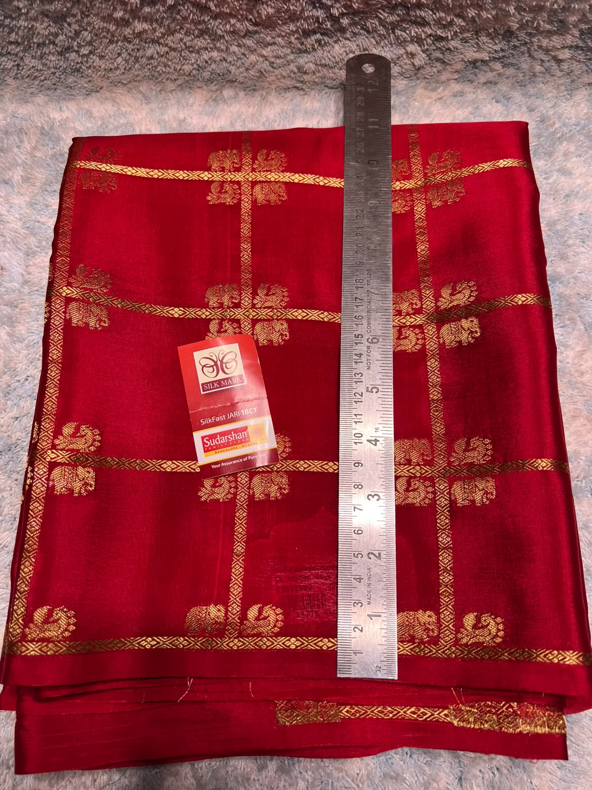 Pure Mysore Silk Saree.