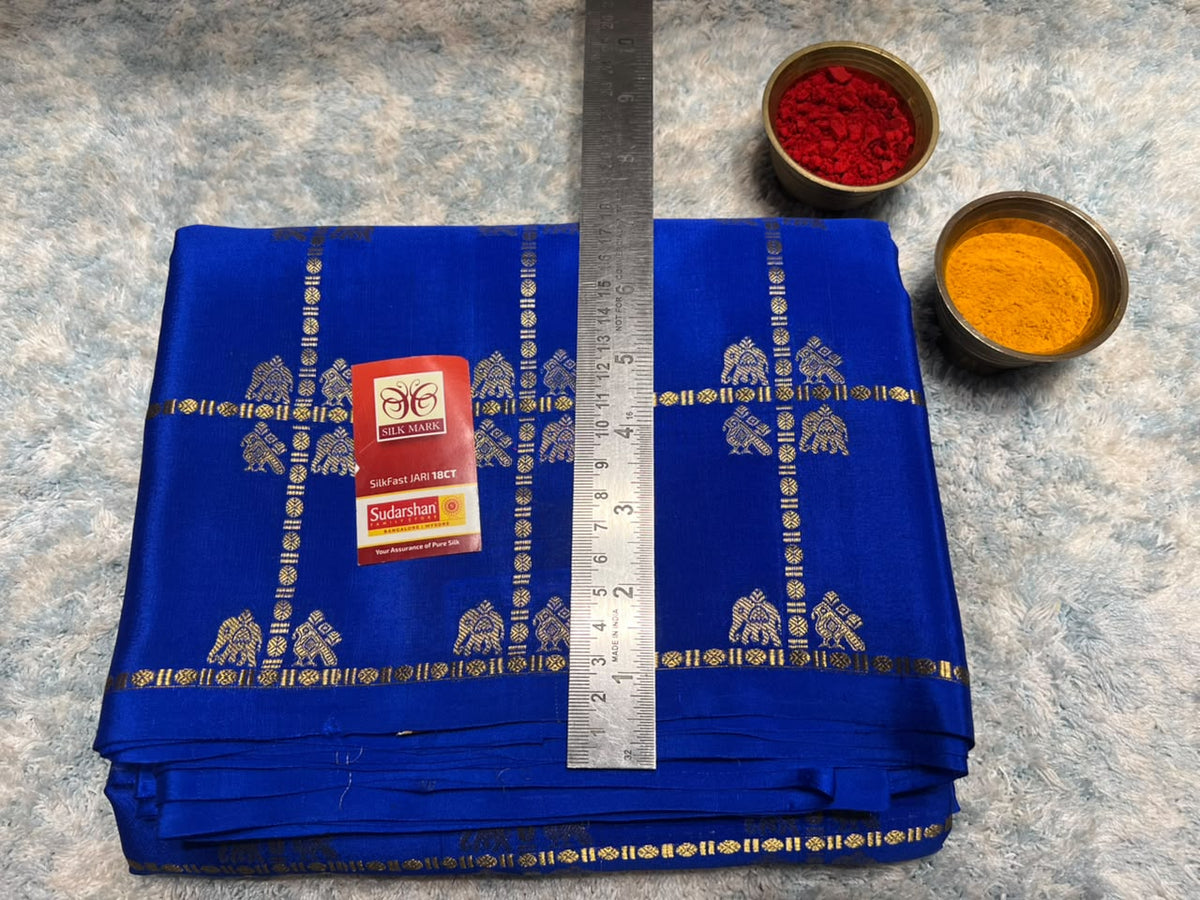 Pure Mysore Silk Saree.