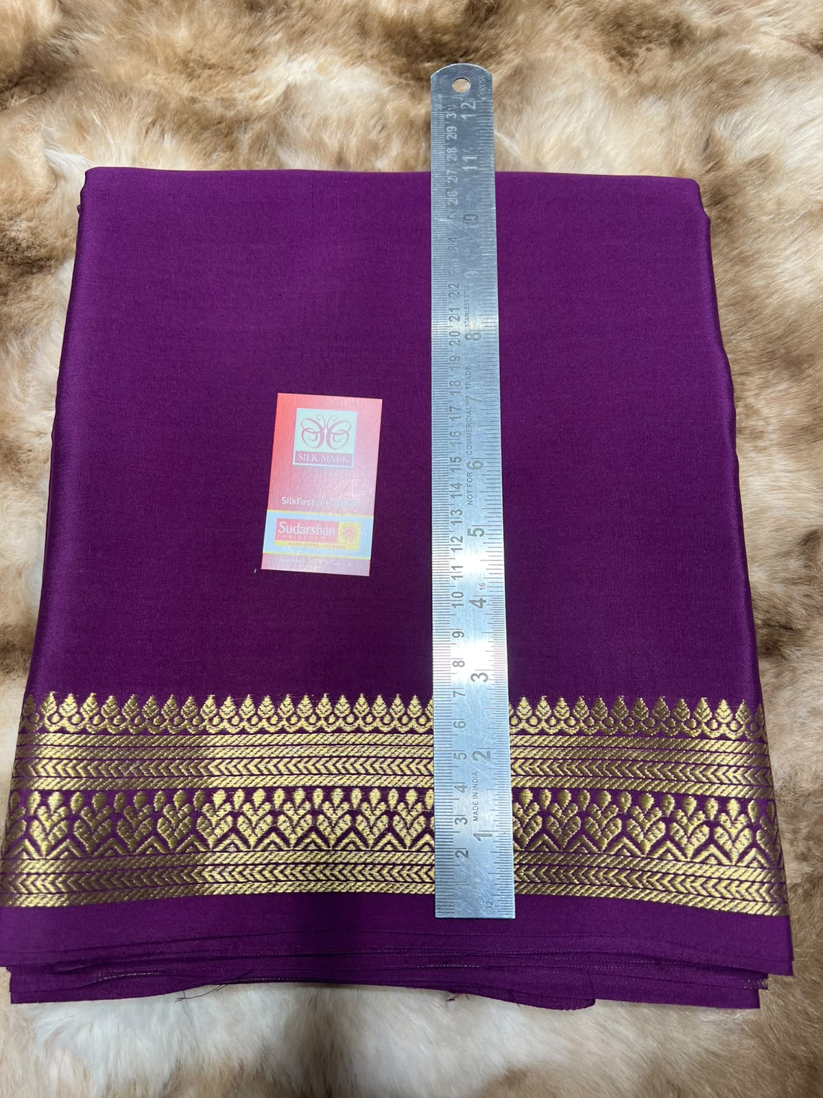 Pure Mysore Silk Saree.
