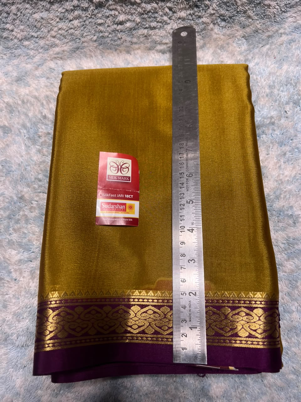 Pure Mysore Silk Saree ( 60 Grams )