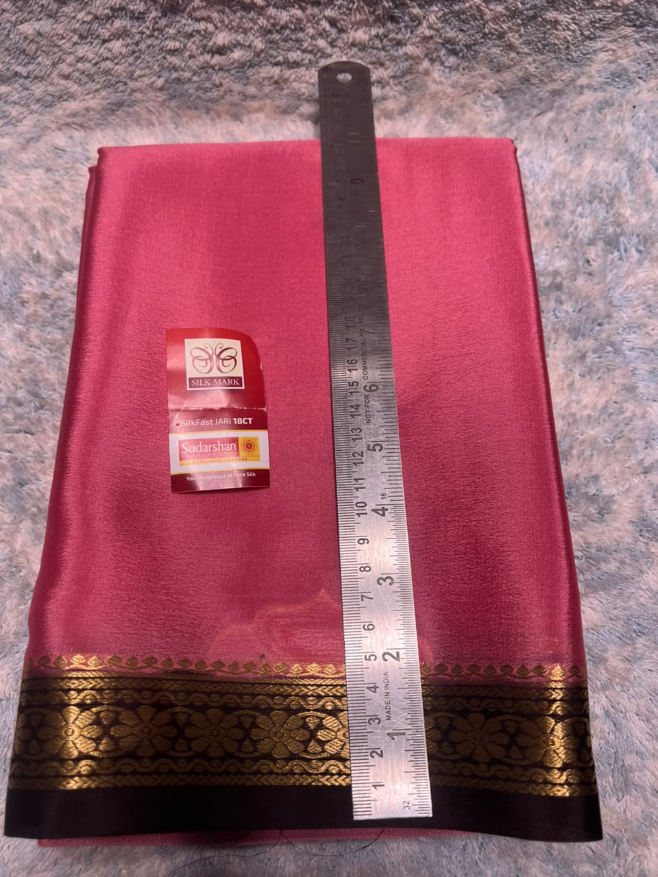 Pure Mysore Silk Saree ( 60 Grams )