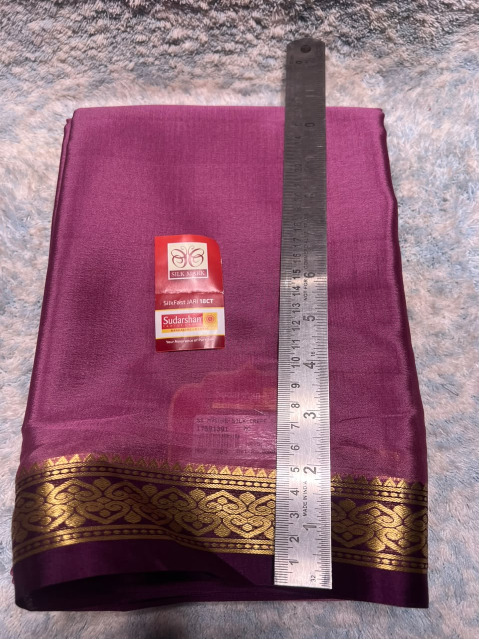 Pure Mysore Silk Saree ( 60 Grams )