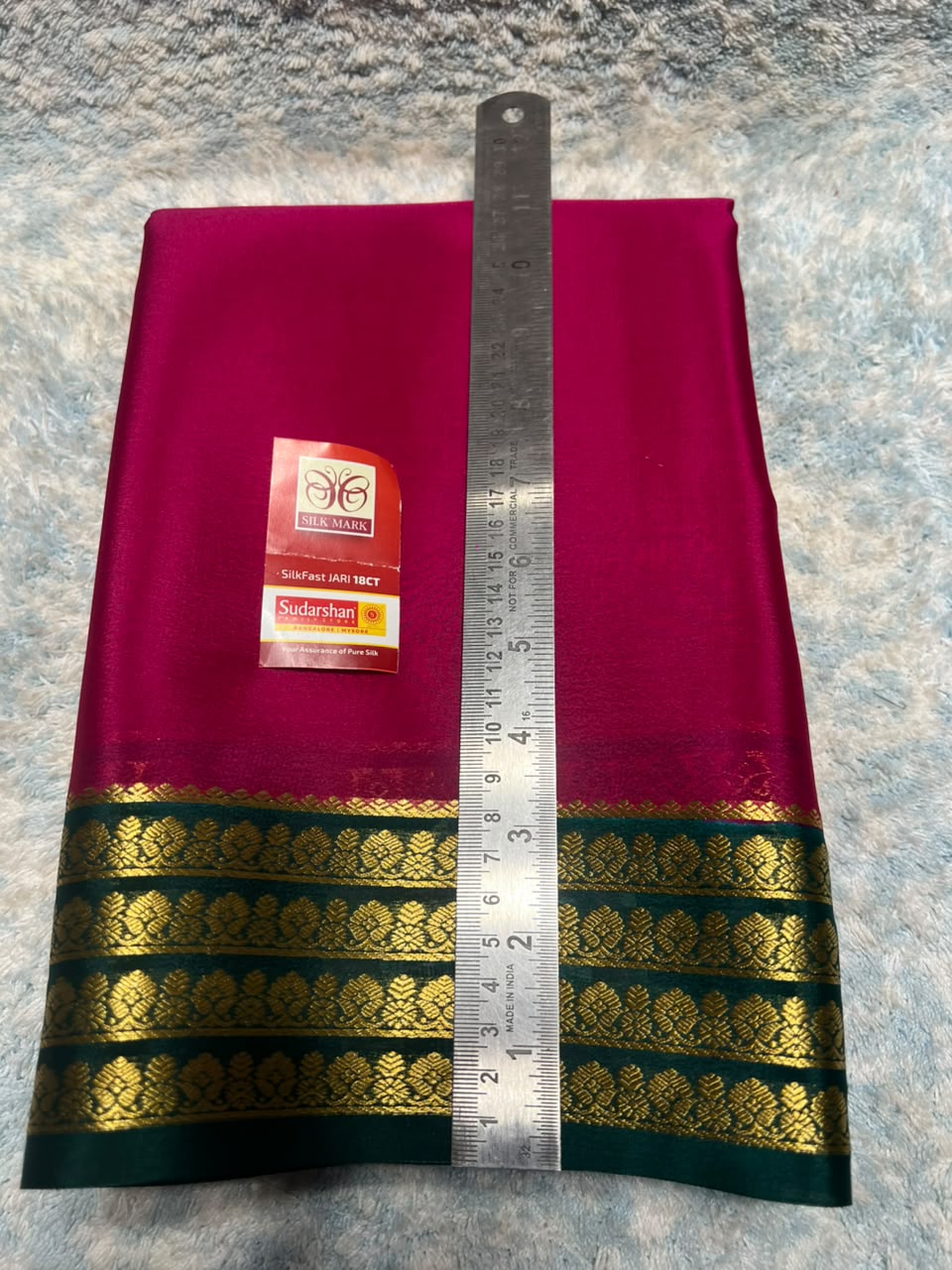 Pure Mysore Silk Saree ( 60 Grams )
