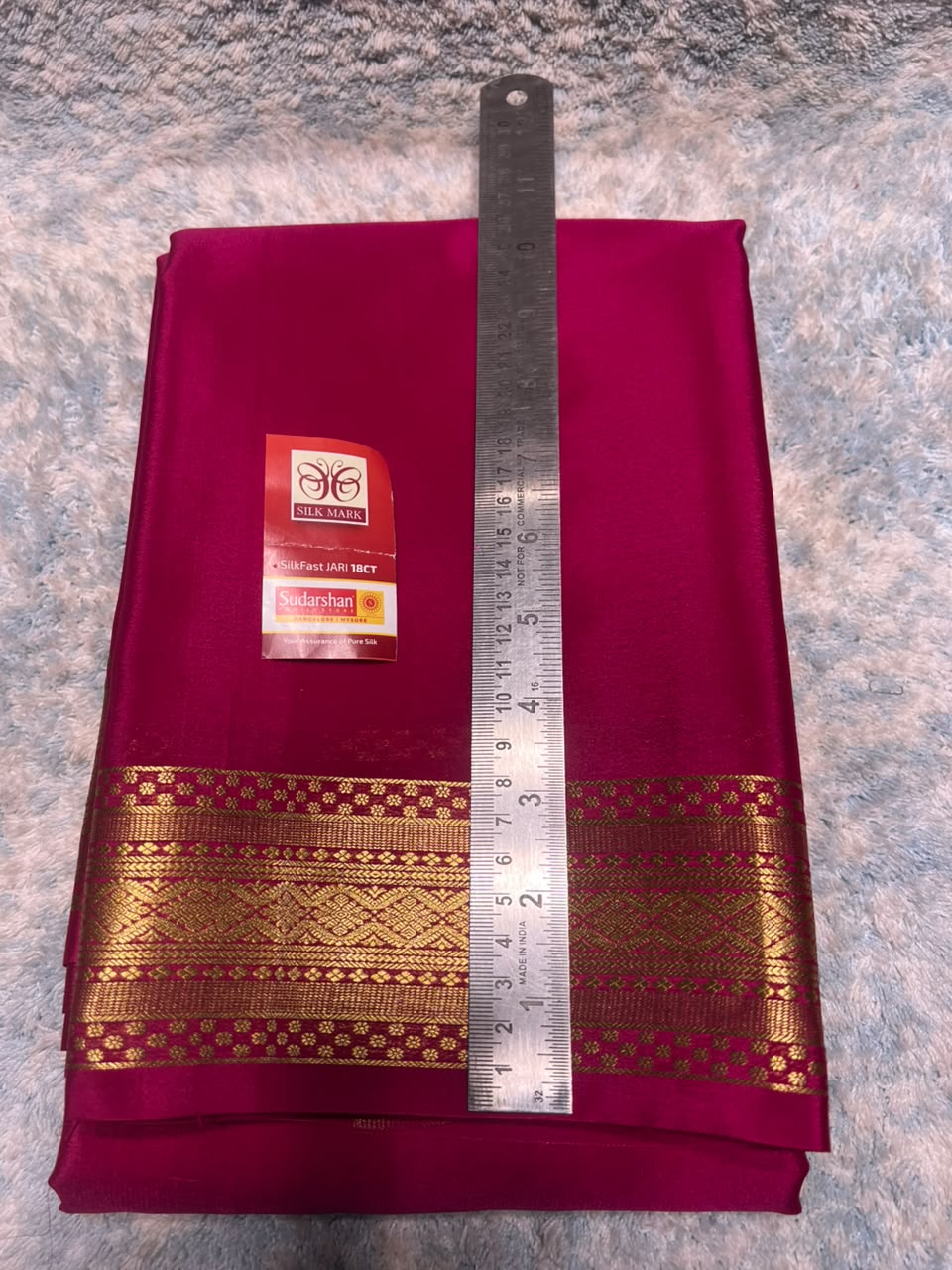 Pure Mysore Silk Saree ( 60 Grams )