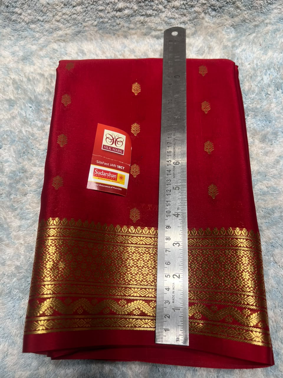 Pure Mysore Silk Saree ( 60 Grams )