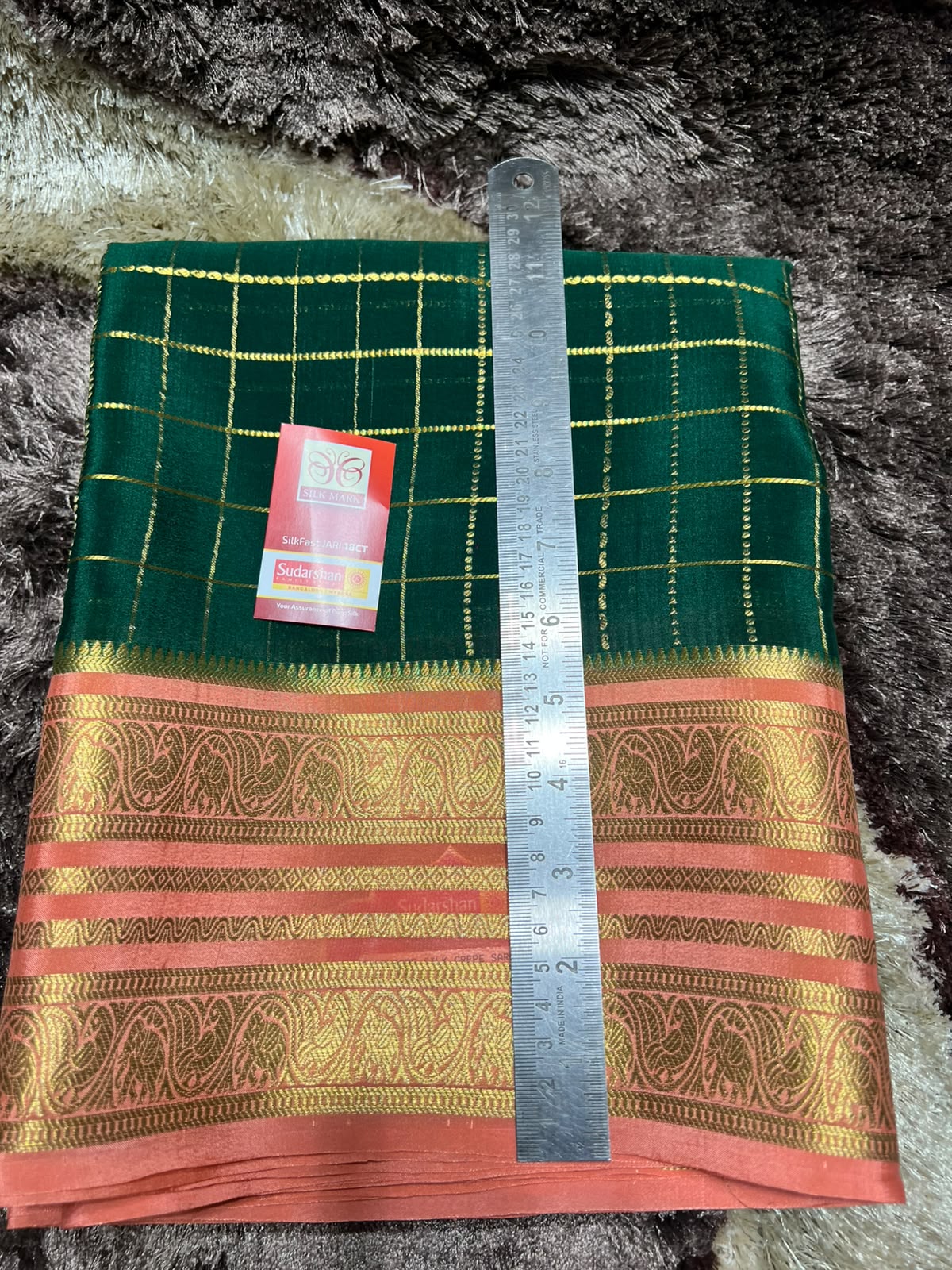 Pure Mysore Silk Saree.