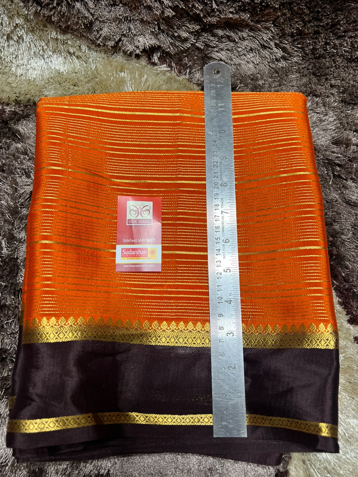 Pure Mysore Silk Saree.