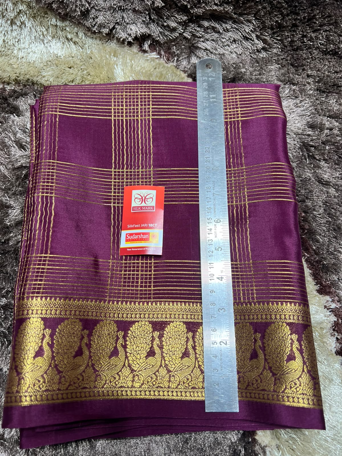 Pure Mysore Silk Saree.