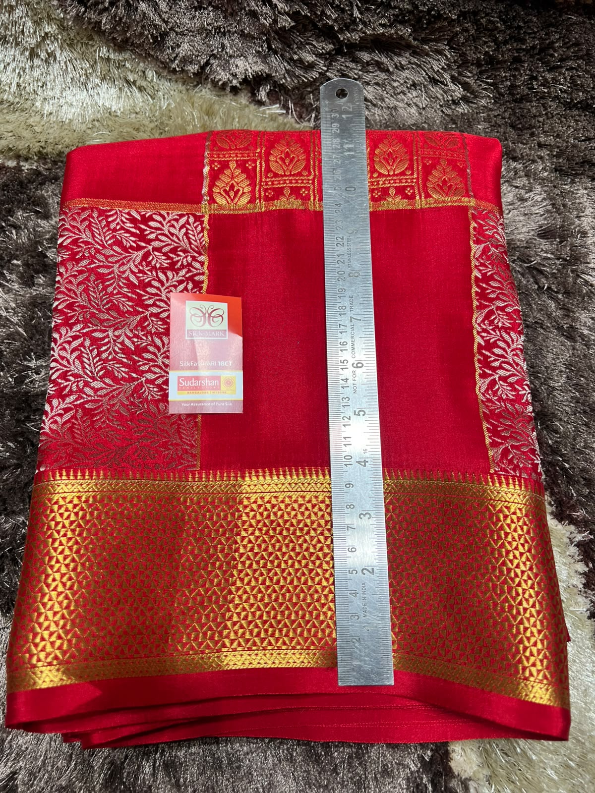 Pure Mysore Silk Saree.