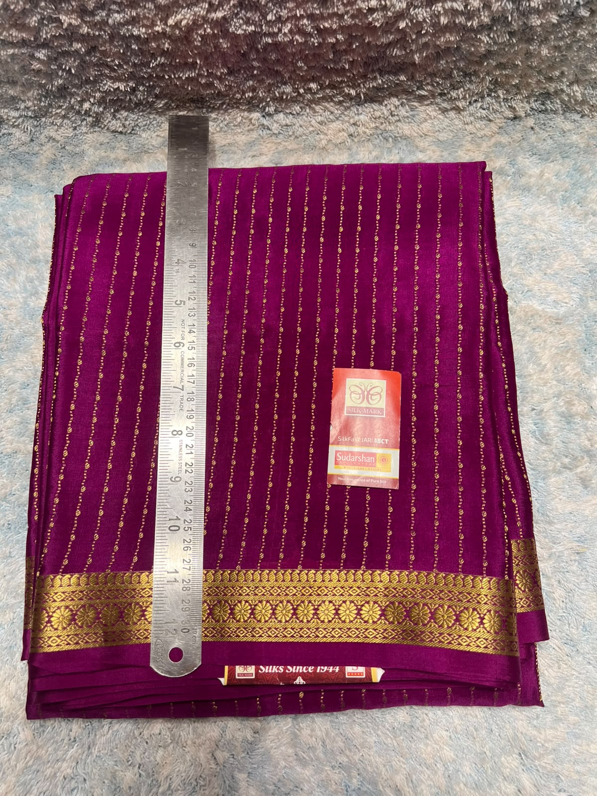 Pure Mysore Silk Saree.