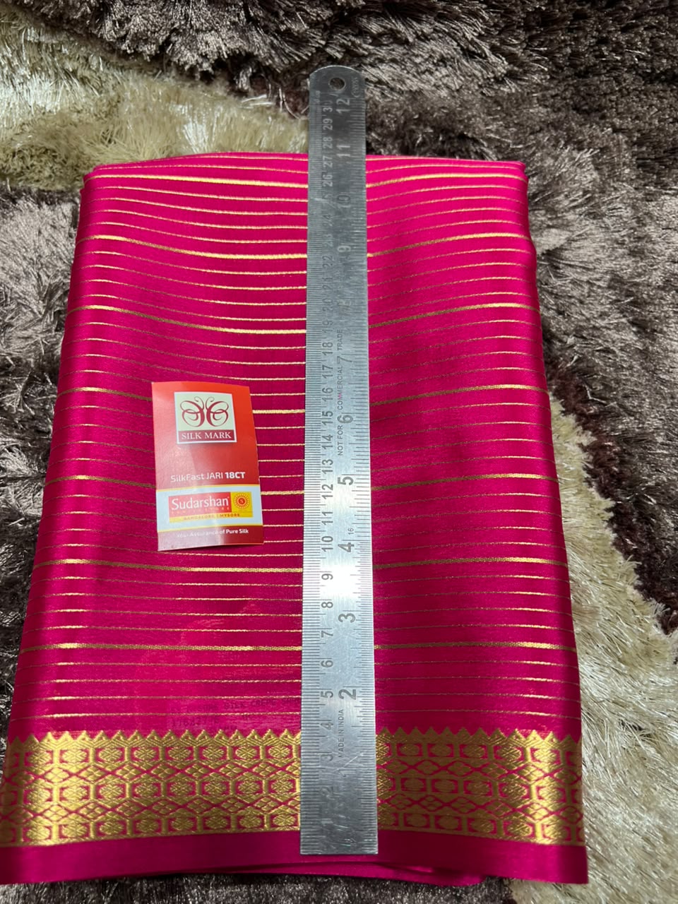 Pure Mysore Silk Saree ( 60 Grams )