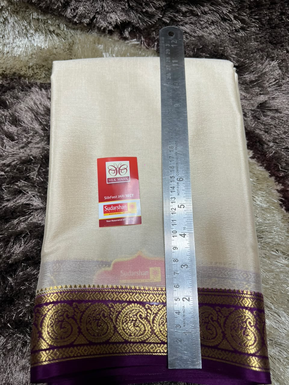 Pure Mysore Silk Saree ( 60 Grams )