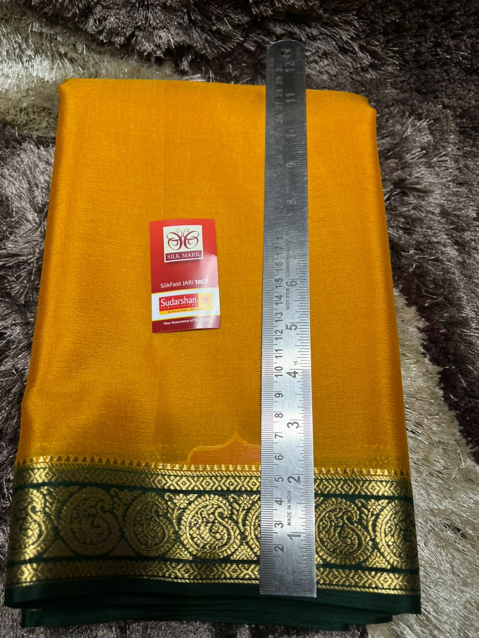 Pure Mysore Silk Saree ( 60 Grams )