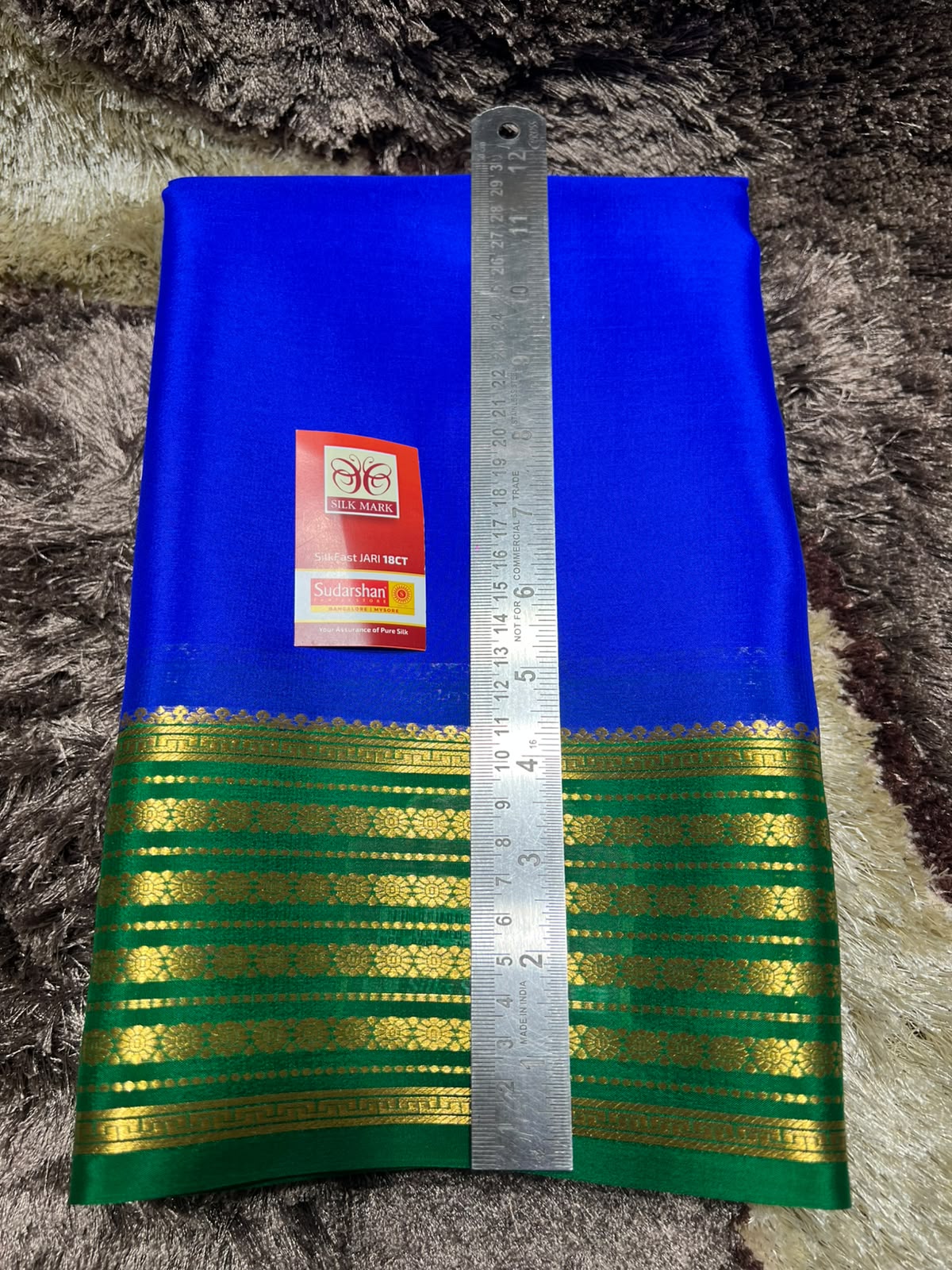 Pure Mysore Silk Saree ( 60 Grams )