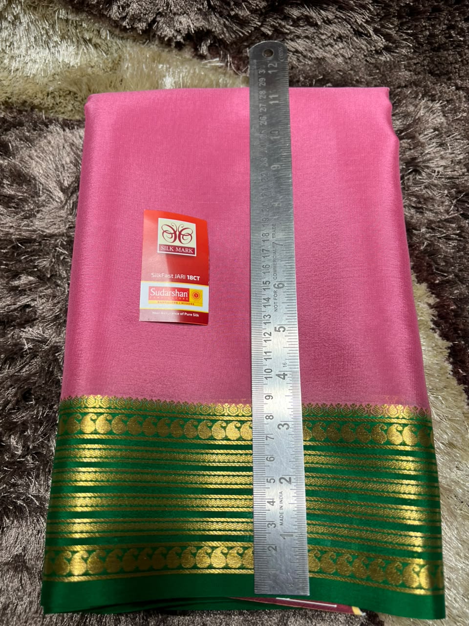 Pure Mysore Silk Saree ( 60 Grams )