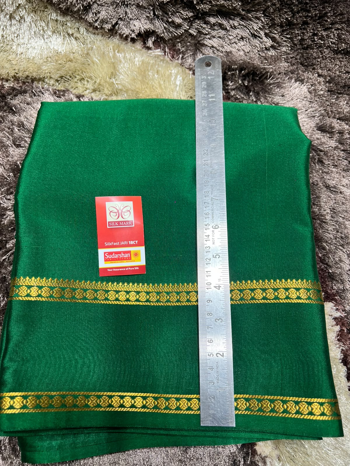 Pure Mysore Silk Saree.