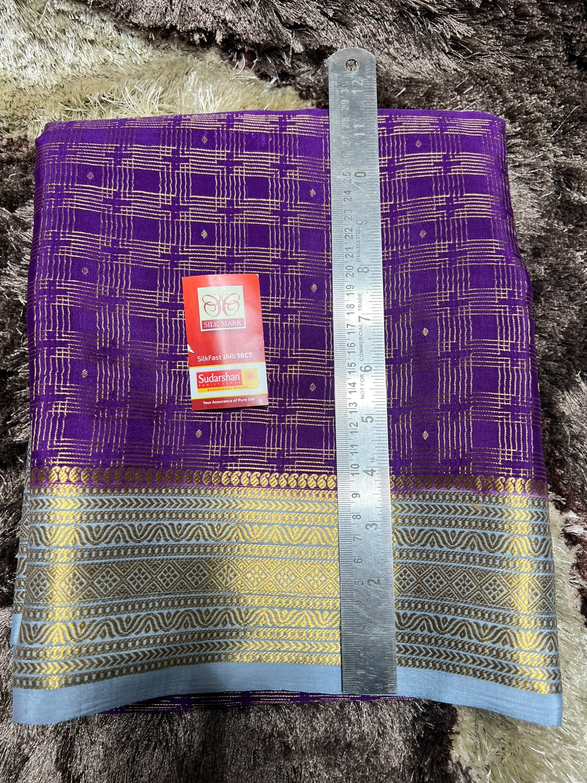 Pure Mysore Silk Saree.