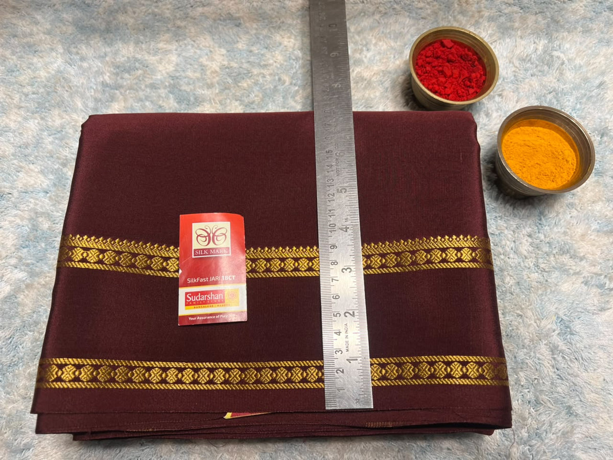 Pure Mysore Silk Saree.