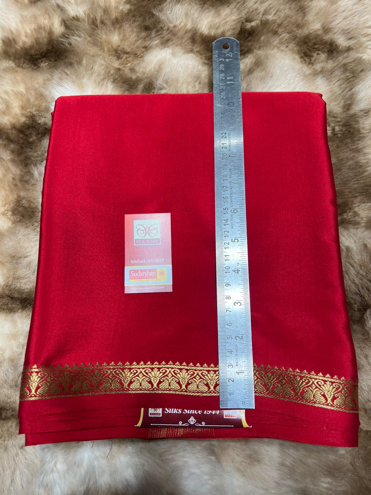 Pure Mysore Silk Saree.