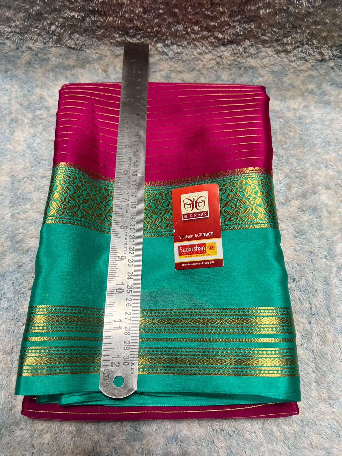 Pure Mysore Silk Saree ( 60 Grams )