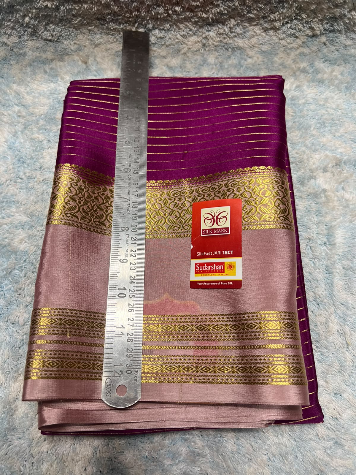 Pure Mysore Silk Saree ( 60 Grams )