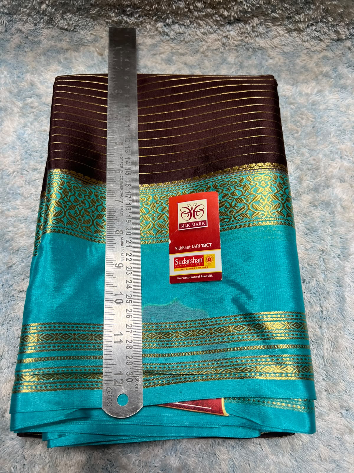 Pure Mysore Silk Saree ( 60 Grams )